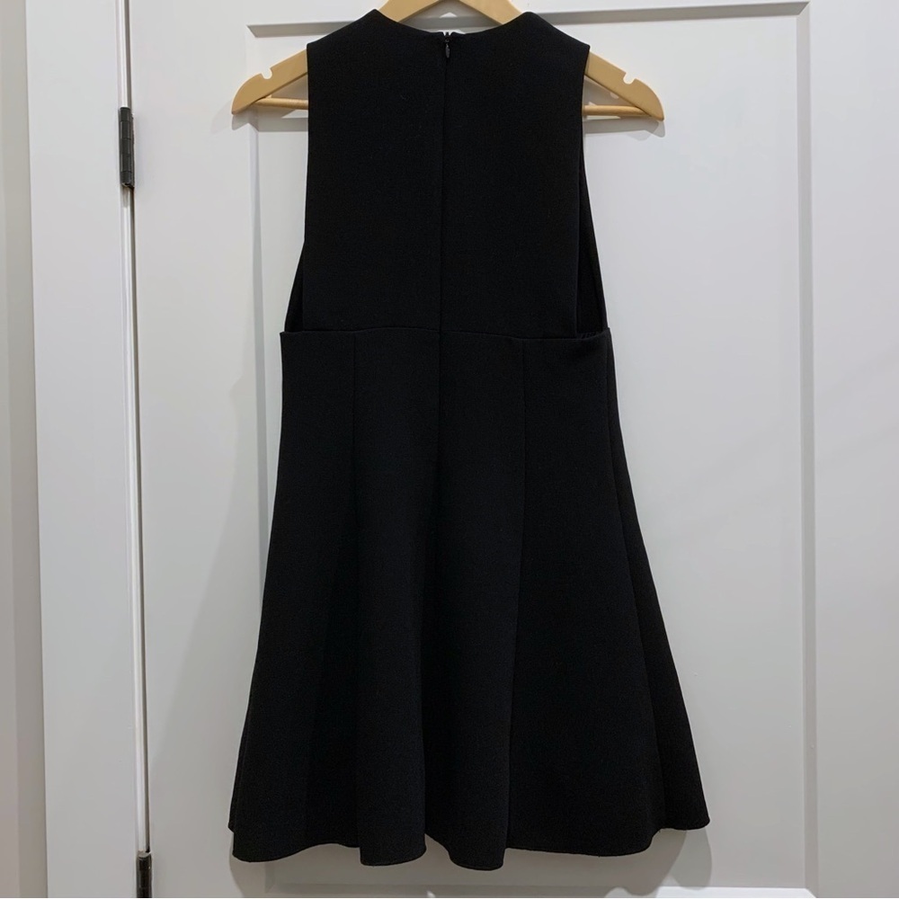 Aritzia Wilfred Deep V Plunge Montbrun Dress - Picture 5 of 9